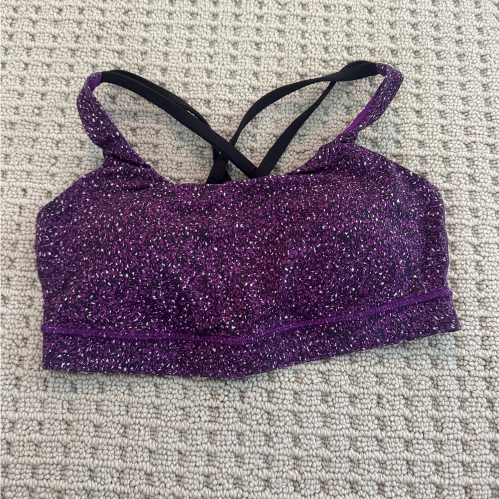 Lululemon Energy Bra Purple Size 8